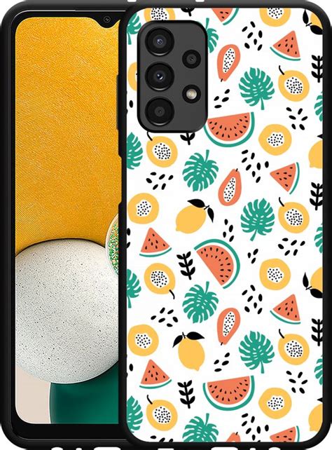 Hardcase Hoesje Geschikt Voor Samsung Galaxy A13 4G Tropical Fruit Bol