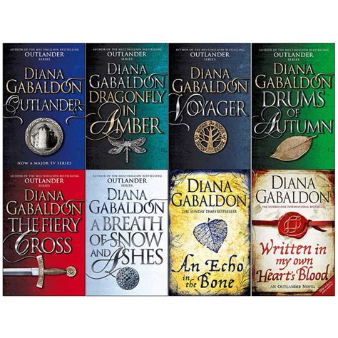 Diana Gabaldon Outlander Series 8 Books Collection Set The Book Bundle