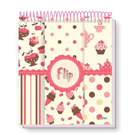 Caderno Flip Universitário 1x1 80 fls C D Tamoio Feminino 2