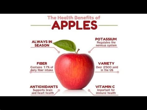 Health Benefits Of Apple Apple Khane K Faide YouTube