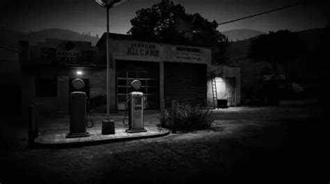 Creepy Gas Station Gas Station Scary Tanks Gas