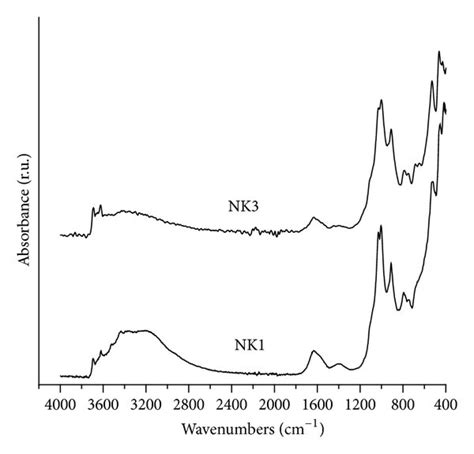 Ir Spectra 4000400 Cm⁻¹ Nk1 And Nk3 Soil Samples Download