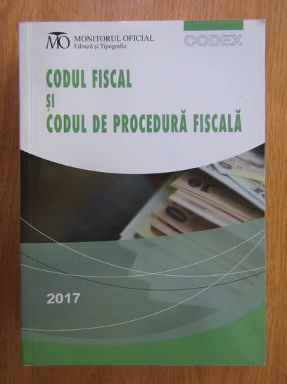 Codul Fiscal Si Codul De Procedura Fiscala Cump R