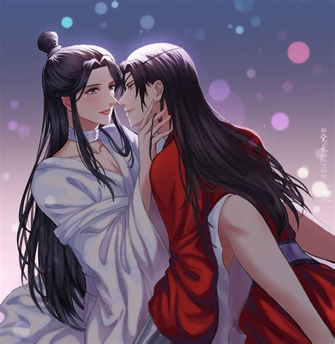 Xie Lian And Hua Cheng Tianguan Cifu Drawn By Heavenlove Danbooru