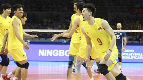 China Men S Volleyball Team Aim At Qualifying For Tokyo Olympics Cgtn