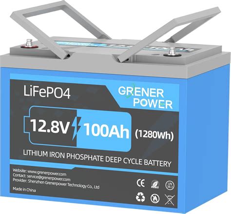 Amazon Aolithium V Ah Lifepo Lithium Battery With Bluetooth