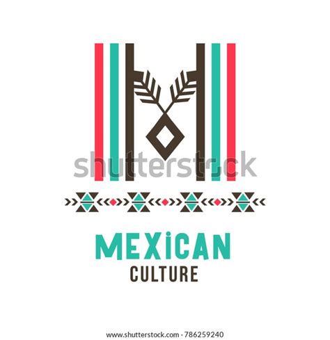 Mexican Culture Logo Poster Country History Stock Vector (Royalty Free) 786259240 | Shutterstock