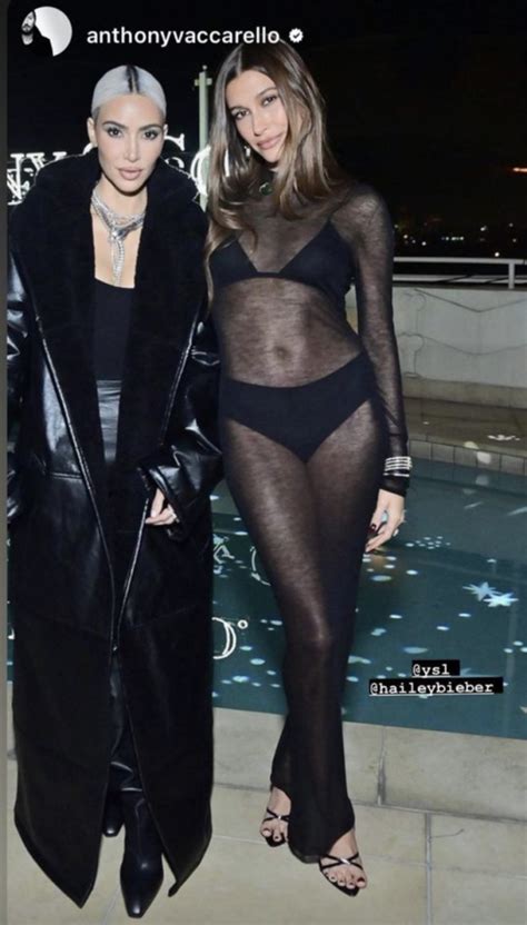 Hailey Bieber S Christian Lingerie Outfit Of The Day DrunkenStepFather