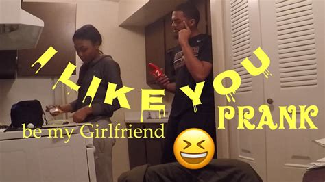 I Want You To Be My Girlfriend Prank😂😭 Youtube