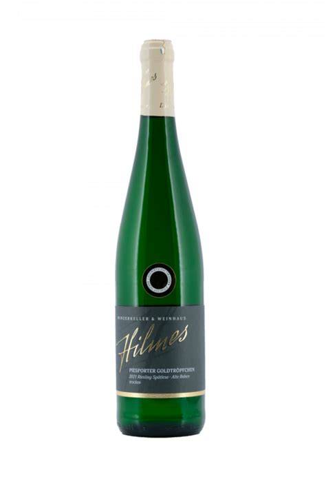 Er Alte Reben Piesporter Goldtr Pfchen Riesling Sp Tlese Weingut