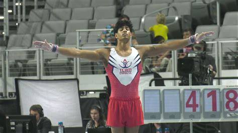 Kiran Mandava Vault 2024 Xfinity U S Championships Senior Men Day 2 Youtube