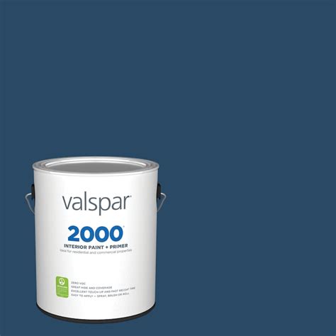 Valspar 2000 Semi Gloss Indigo Cloth 4009 7 Latex Interior Paint