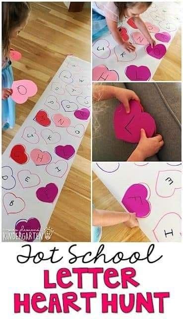 Pin By Sara Robledo On San Valentin Preschool Valentines Activities