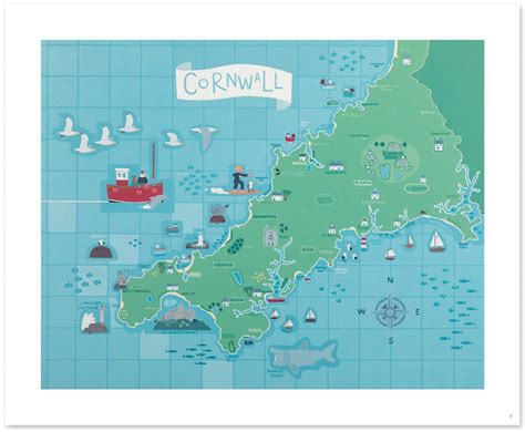 Cornwall Map - Printable Map Of Cornwall | Printable Maps