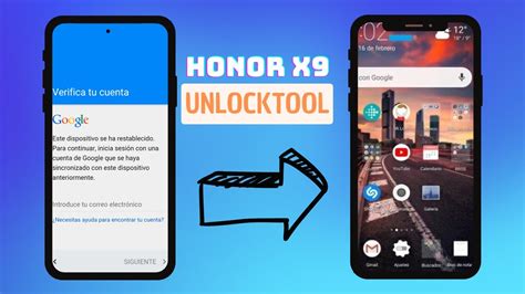 Como Eliminar Cuenta De Google De Honor X Any Lx Con Unlocktool