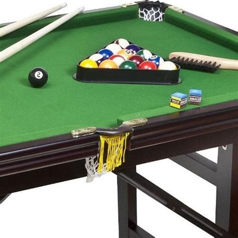 Deluxe Folding Pool Table – HuntSimply