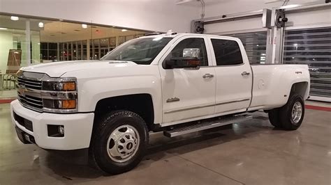 Sold20155 Chevrolet High Country 3500 Crew Cab Drw Duramax 4x4 For