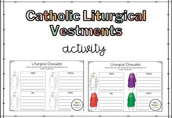 Catholic Liturgical Vestments by Miss Rogers Creations | TPT