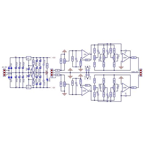 Preamplifier Board Volume Attenuator With Tone Control 2x NE5532