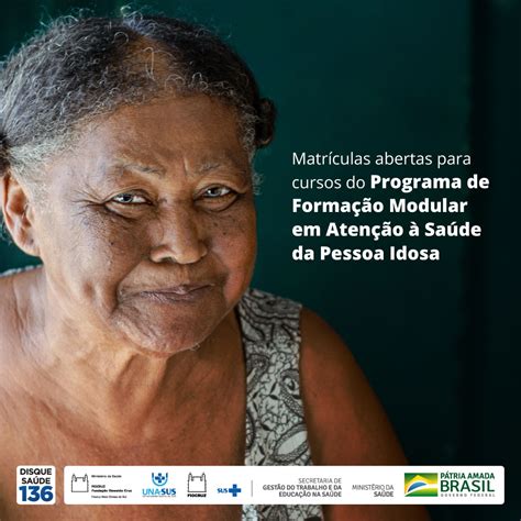 Programa De Forma O Modular Em Aten O Sa De Da Pessoa Idosa Ganha