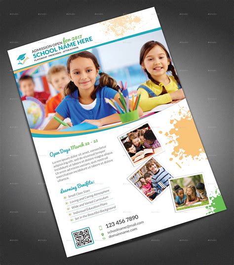 School Flyer, Print Templates | GraphicRiver