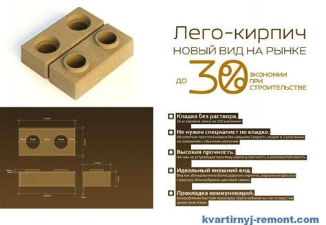 Лего-кирпич: что это такое и характеристики