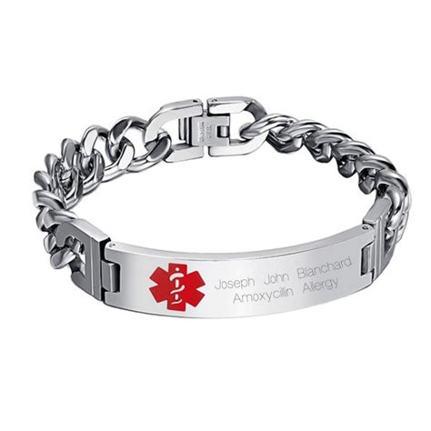 The top 21 Ideas About Engraved Medical Alert Bracelet - Home, Family ...