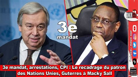 Allahou Akbar Macky Sall Risque De R Pondre La Cpi Pour Tous Ses