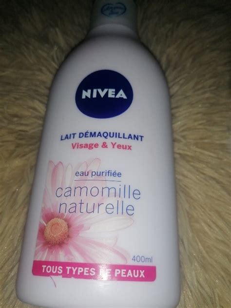 Nivea Lait démaquillant visage et yeux 400 ml INCI Beauty