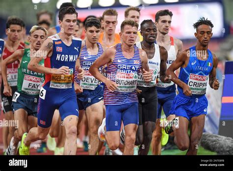 Jakob Ingebrigtsen Norway Andrew Butchart Gbr Isaac Kimeli