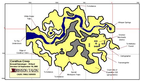 Corathus Creep Brewall S Everquest Maps