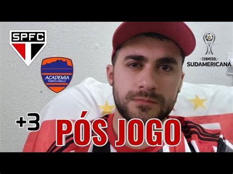 Pós jogo rápido São Paulo 2 X 0 Puerto Cabello Sul Americana 2023