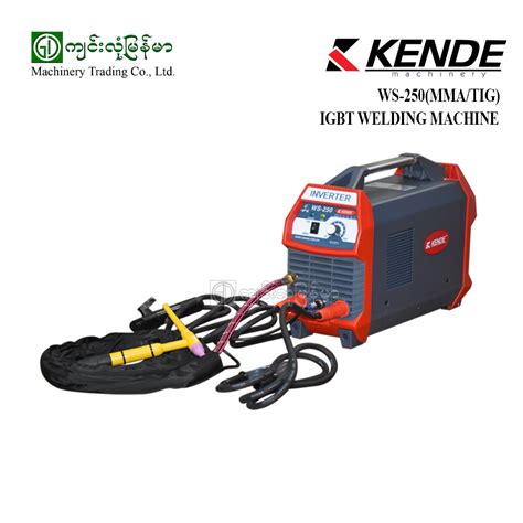 Igbt Welding Machine Kende Ws Mma Tig Jinlong Myanmar