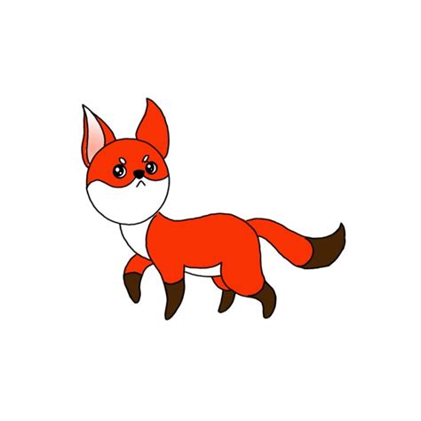 draw  fox step  step easy drawing guides drawing howtos
