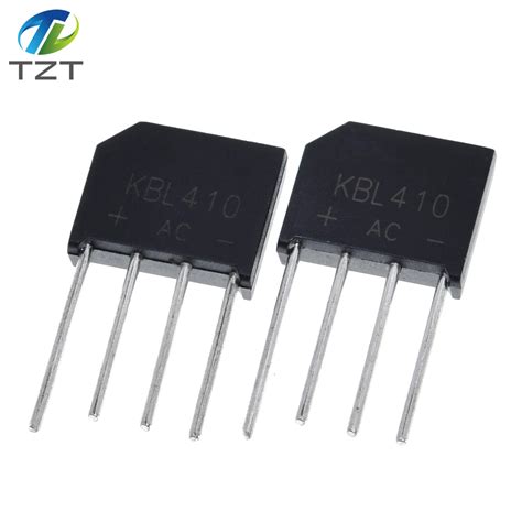 TZT KBL410 KBL 410 4A 1000V Single Phases Diode Rectifier Bridge