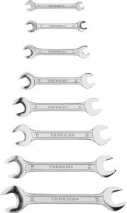 TAPARIA DEP 08 DOUBLE ENDED SPANNER SET Double Sided Open End Wrench