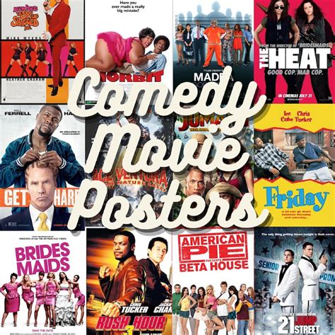 customizable comedy  posters etsy