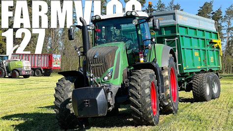 FARMVlog 127 Odvoz žita od řezačky CLAAS JAGUAR a následná aplikace