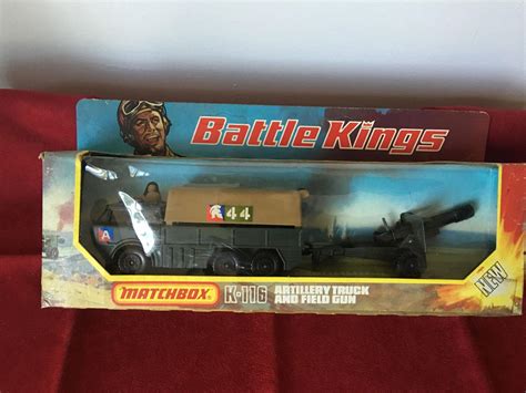 Matchbox K 116 Artillery Truck And Field Gun Wow 1830580485