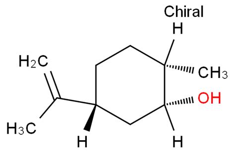 Cyclohexanol Methyl Methylethenyl R S R Rel Wiki