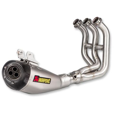 Ligne complète Akrapovic Racing Inox Titane Yamaha MT 09 MT 09 Tracer