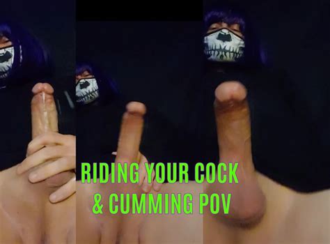 POV Raven Letrap Rides Your Cock Until She Cums Shemale Big Cock Porn
