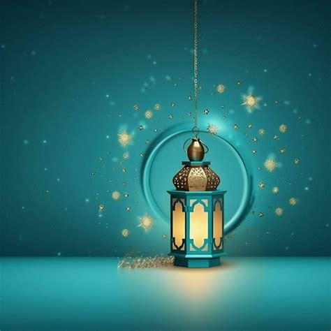 Eid mubarak and ramadan kareem greetings with islamic lantern and mosque. Eid al fitr background ...