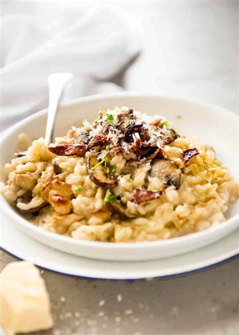 Chicken and Mushroom Risotto | RecipeTin Eats