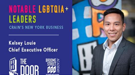 Ceo Kelsey Louie Named 2023 Notable Lgbtqia Leader By Crains Ny The