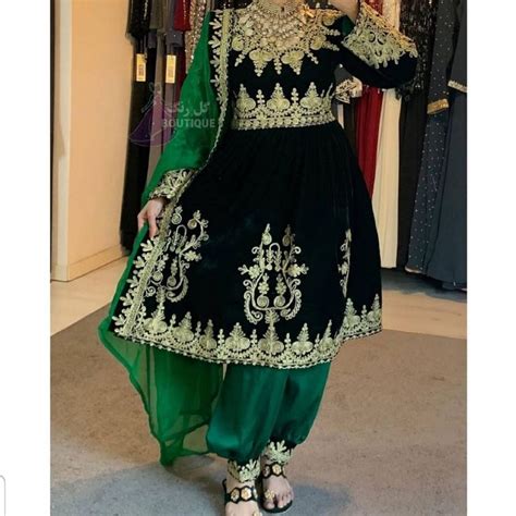 Afghan Kuchi Traditional Wedding Drees Is Made Of Good Quality Long