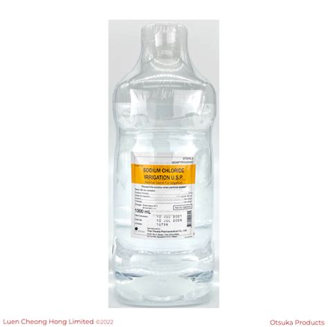 Otsuka 0 9 Nacl Normal Saline 1l Lch Pharma