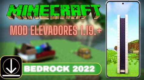 El Mejor Mod De Elevadores Para Minecraft Bedrock Pe 119 Youtube