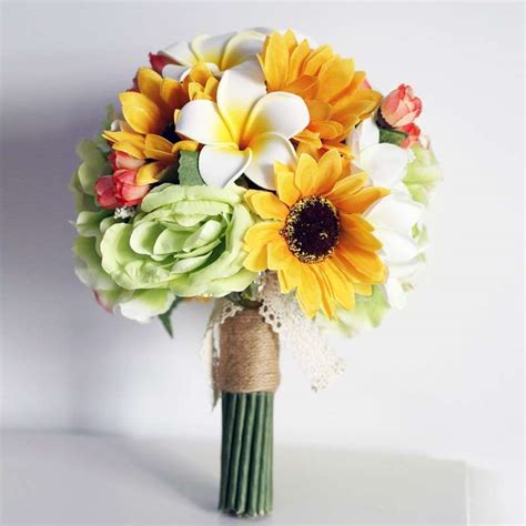 Bouquet Da Sposa Con I Girasoli