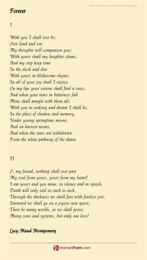 poem  lucy maud montgomery